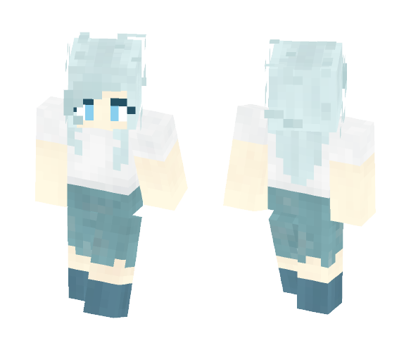 Snow Skin - Female Minecraft Skins - image 1