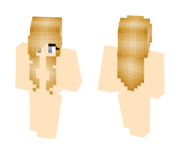 Blonde hair base - Female Minecraft Skins - image 1