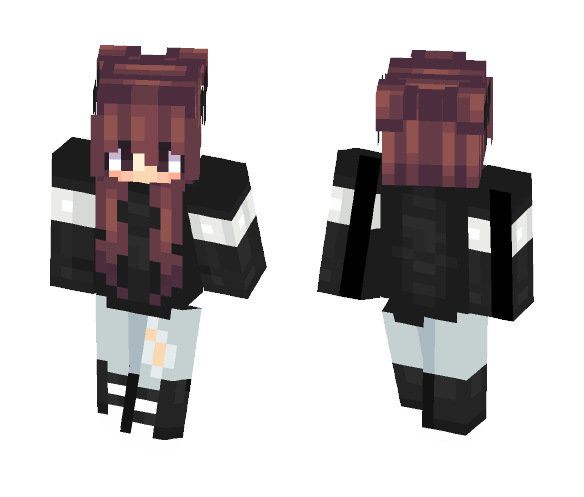 You were comforting and quiet ♡ - Female Minecraft Skins - image 1