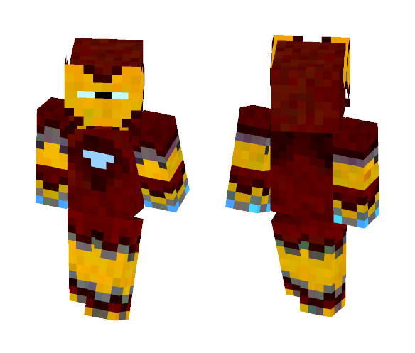 Iron Man - Male Minecraft Skins - image 1