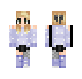 Purple Sweater - Female Minecraft Skins - image 2