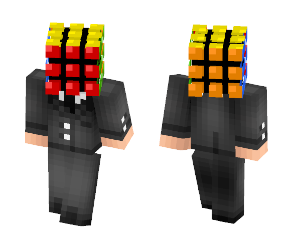 Rubiks cube thing - Male Minecraft Skins - image 1