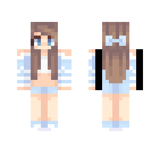 Beach Blue | ST - Female Minecraft Skins - image 2