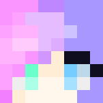 Ombré Neon - Female Minecraft Skins - image 3