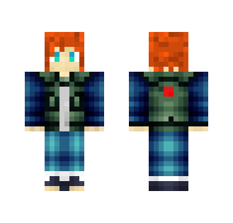 Toruzashi Red Hair - Male Minecraft Skins - image 2