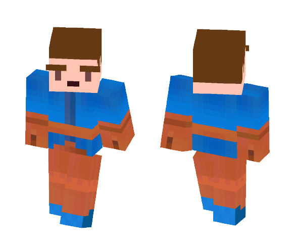 Indev Steve - Male Minecraft Skins - image 1