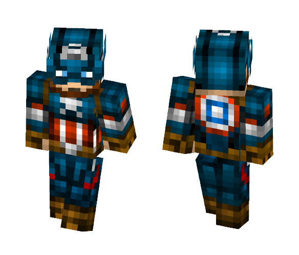 Captain America - Comics Minecraft Skins - image 1