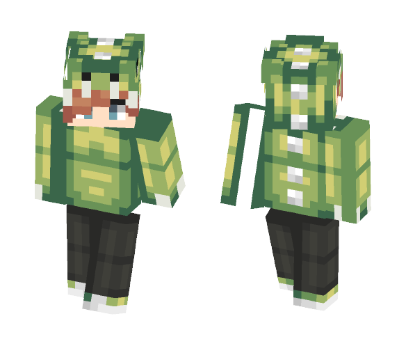 Yayy -(Dino Hoodie)- - Male Minecraft Skins - image 1