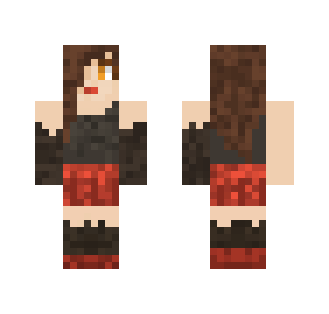 Pixelmon Red Girl - Girl Minecraft Skins - image 2