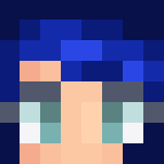blue hair - Female Minecraft Skins - image 3