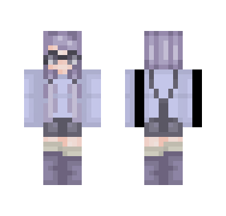 Pretty In Purple +ST with Barkleyy - Female Minecraft Skins - image 2