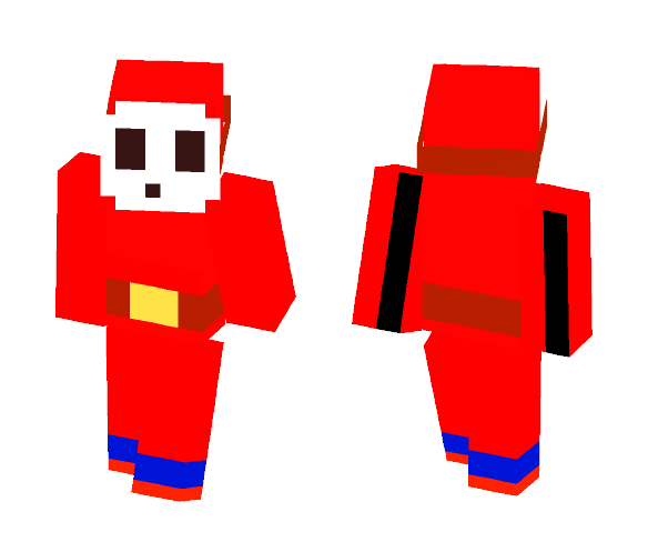 Shy Guy (100th skin) - Male Minecraft Skins - image 1