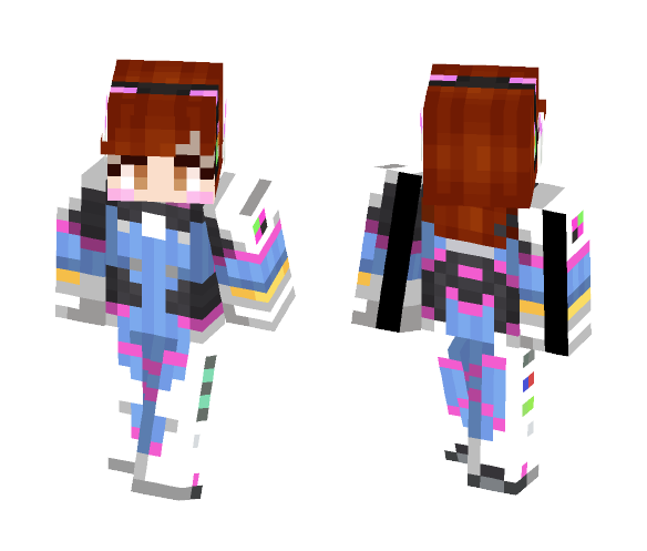 D.VA - Female Minecraft Skins - image 1