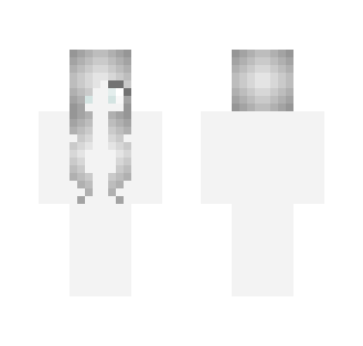 Ghost girl hair base - Color Haired Girls Minecraft Skins - image 2