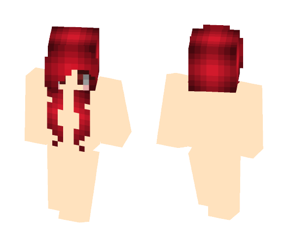 Red haired girl halloween - Color Haired Girls Minecraft Skins - image 1