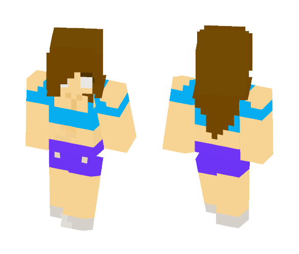 Female herobrin - Female Minecraft Skins - image 1