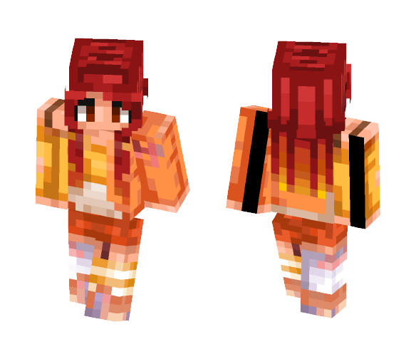 Burn - Female Minecraft Skins - image 1