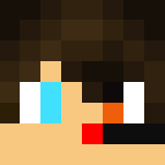 Fire And Water Guy - Male Minecraft Skins - image 3