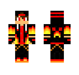 Fire Guy - Male Minecraft Skins - image 2