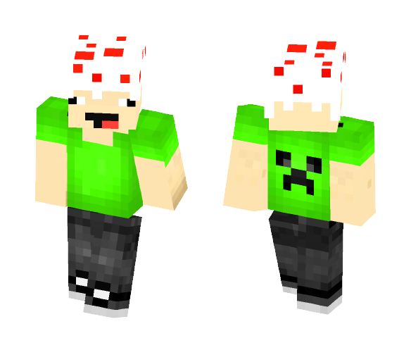 CreeperTakeover - Male Minecraft Skins - image 1
