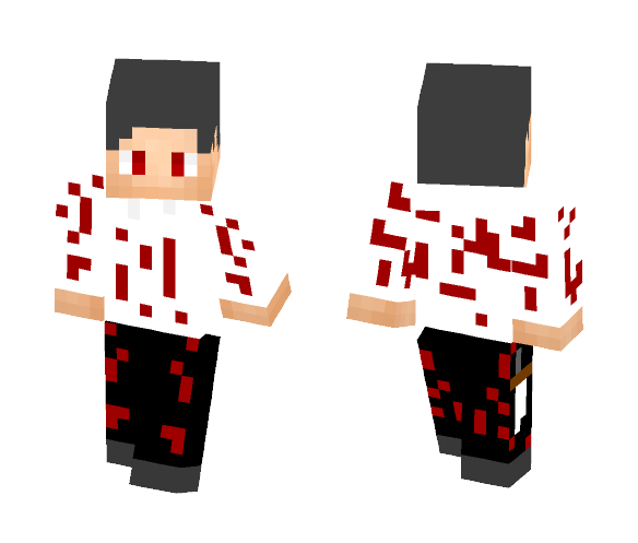 Jeff The Killer - Male Minecraft Skins - image 1