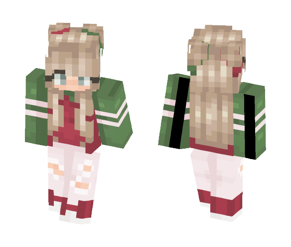 Red Cup Season - Female Minecraft Skins - image 1