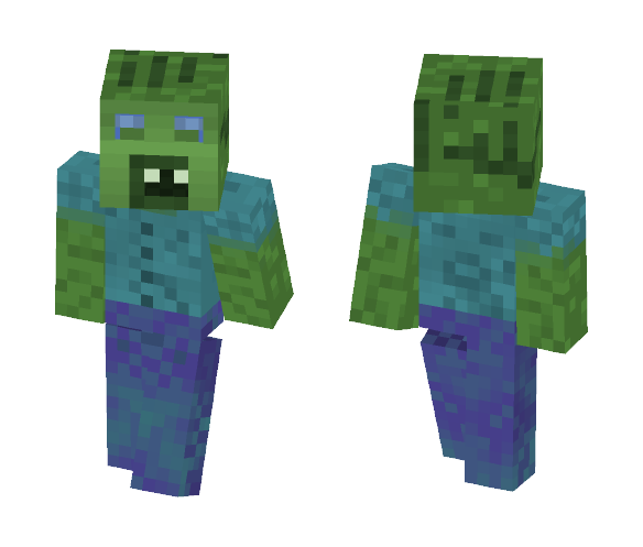 Crazy Zombie! - Male Minecraft Skins - image 1