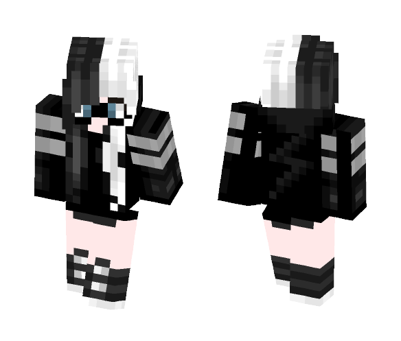 Ghothic With Teh Glasses - Female Minecraft Skins - image 1