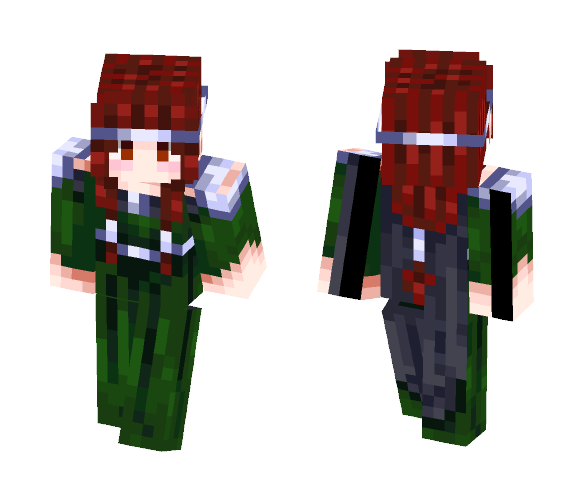 Medieval Noblewoman - Female Minecraft Skins - image 1