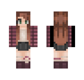 ~ Plaid Shirt (Kinda) - Female Minecraft Skins - image 2