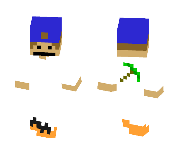 George the Miner - Male Minecraft Skins - image 1