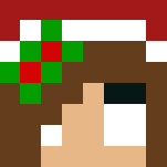Christmas Herobrine Girl - Christmas Minecraft Skins - image 3