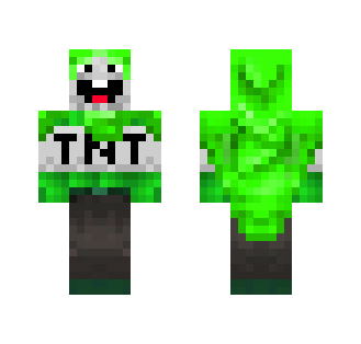 Green ExplodingTNT - Male Minecraft Skins - image 2