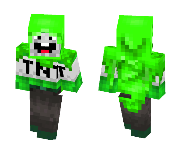 Green ExplodingTNT - Male Minecraft Skins - image 1