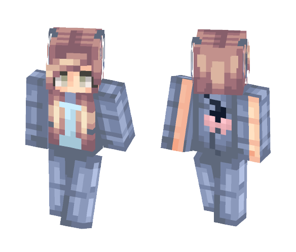 Eeyore - Female Minecraft Skins - image 1