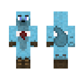 IceWolfDog (Fursona) - Male Minecraft Skins - image 2