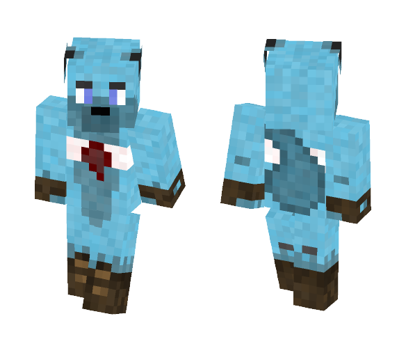 IceWolfDog (Fursona) - Male Minecraft Skins - image 1