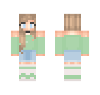 Mint || Skin for my sister - Female Minecraft Skins - image 2