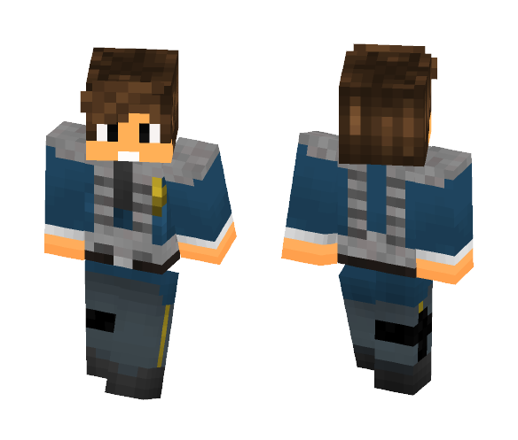 Guy 1 (Virtua Cop) - Male Minecraft Skins - image 1