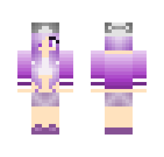 Purple tomboy - Female Minecraft Skins - image 2
