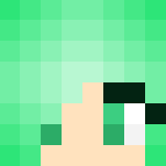 Green haired girl base - Color Haired Girls Minecraft Skins - image 3