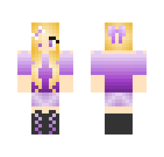 Purple girl - Girl Minecraft Skins - image 2