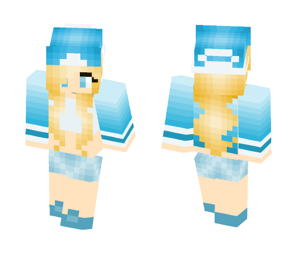 Blonde tomboy - Female Minecraft Skins - image 1