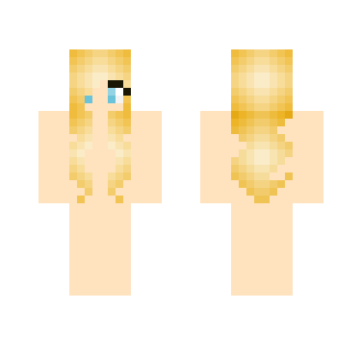 Blonde hair girl base - Color Haired Girls Minecraft Skins - image 2