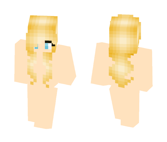 Blonde hair girl base - Color Haired Girls Minecraft Skins - image 1. Dow.....