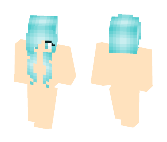 Cyan hair base - Female Minecraft Skins - image 1