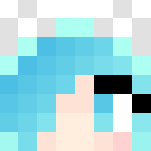 Ice wolf girl - Girl Minecraft Skins - image 3