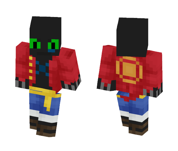 StrawHat Toothless - Male Minecraft Skins - image 1