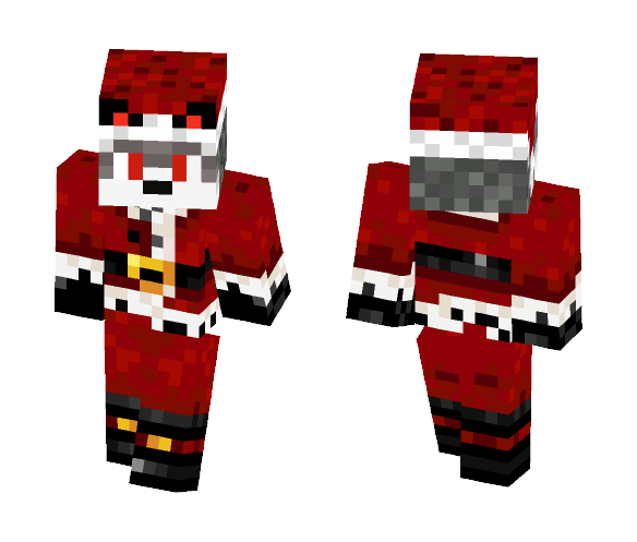 Christmas Wolf - Christmas Minecraft Skins - image 1