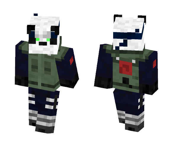Pandashi Hatake - Male Minecraft Skins - image 1